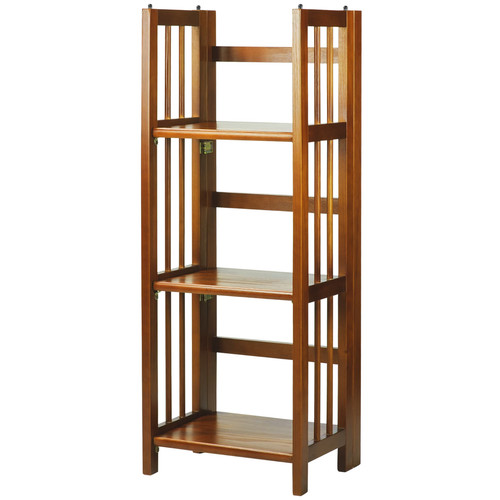 Shelf folding bookcase - 3-shelf,